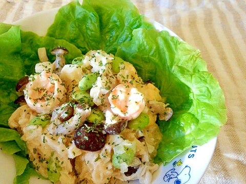 エビと枝豆のサラダ☆彩りも食感も◎◎